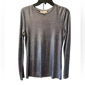 Womens Michael Michael Kors silver shirt size M